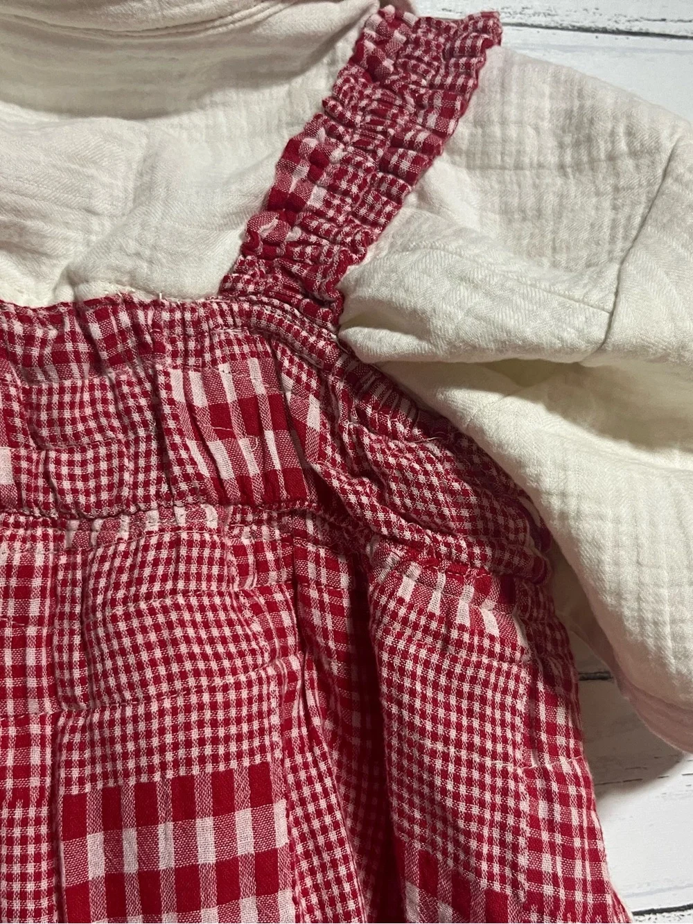 Handmade Pioneer Prairie Dress Apron Outfit Girls Size 3-5 Historical Costume